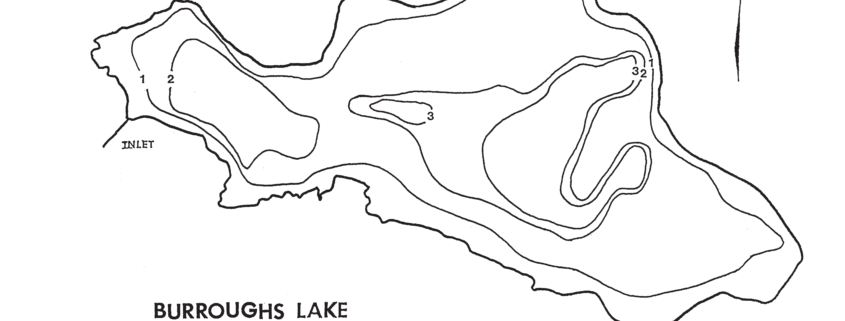 Burroughs Lake - Pictou County Lake Maps
