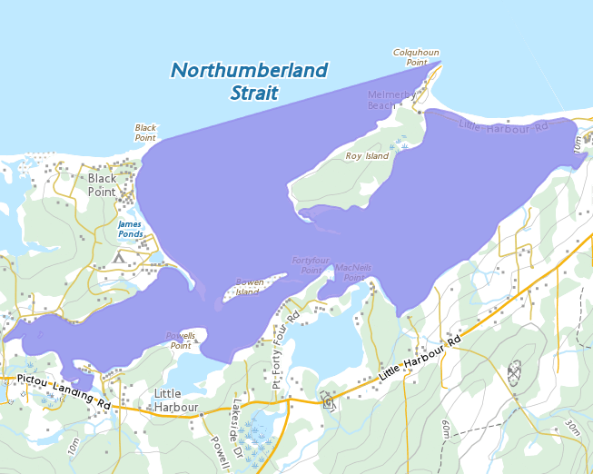 Little Harbour Map
