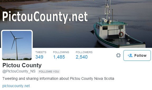 Pictou County on Twitter