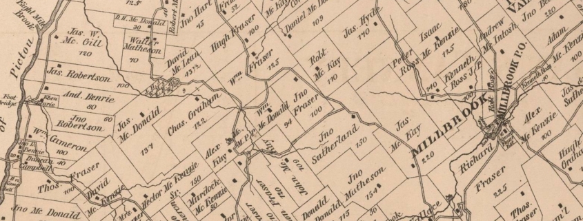 1879 Millbrook Map (Section 10)