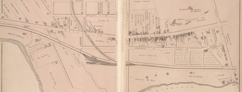 1879 Stellarton Map