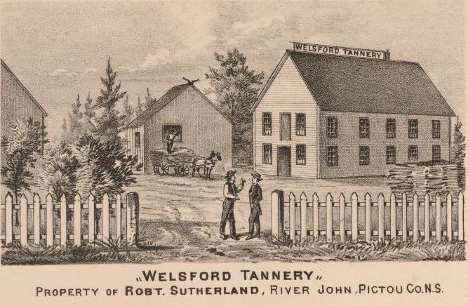 1879 Welsford Tannery, Pictou County